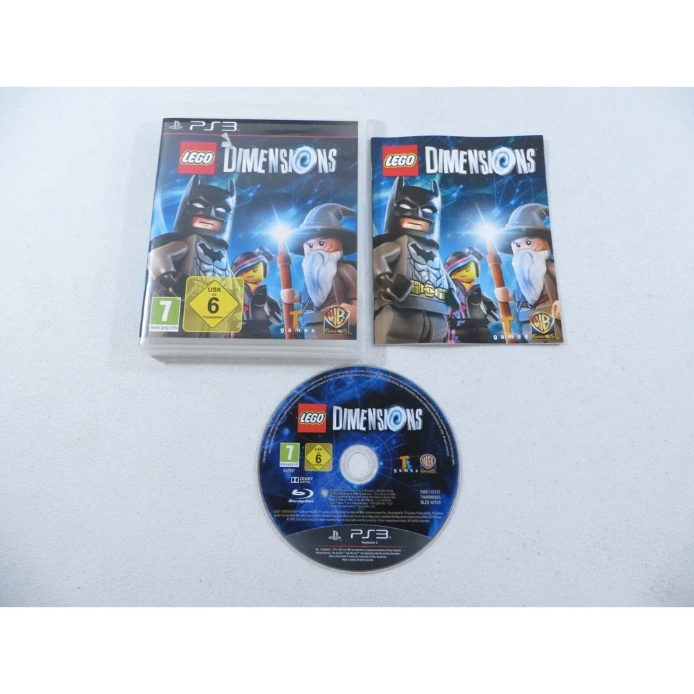 Lego Dimensions Sony Playstation 3 PS3 2015 PAL PEGI Complete CIB